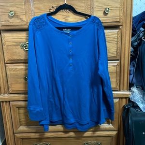 Ariat thermal Henley shirt